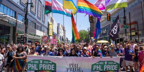 Thousands march through Philadelphia for a revived Pride that celebrates all